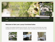 Tablet Screenshot of oaklanevictoria.com